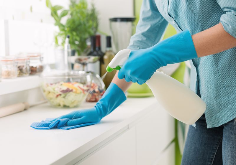 Clean Kitchen Surfaces